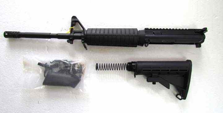 AR15 Rifle Kit 5.56 M4 16 Inch-Nitride Treated