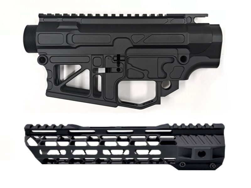 LW-Ultra Skeleton SR25 AR10 80% Builder Set