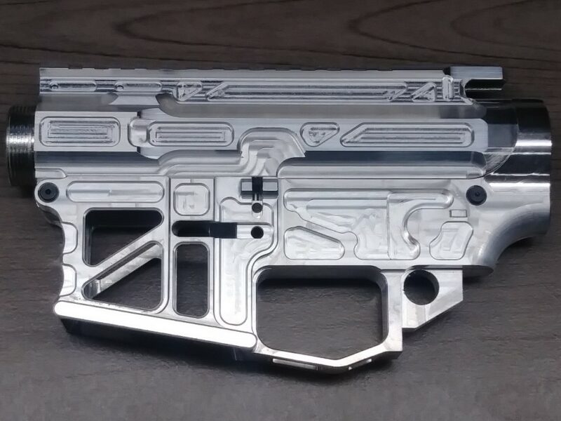 Skeletonized Raw AR-15 80% Lower Receiver Set, Blems, Blemished For Sale