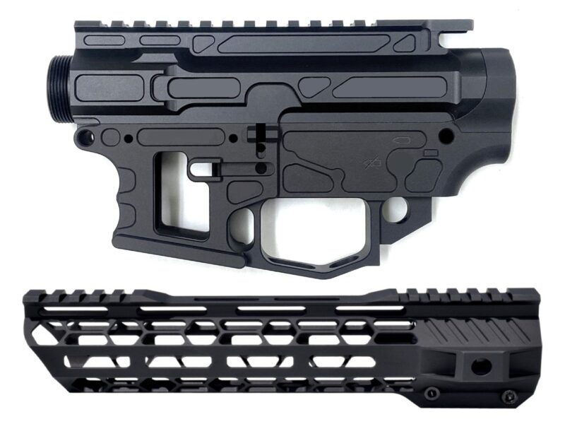 LW-Skeletonized AR-9 80% Builder Set [Colt]