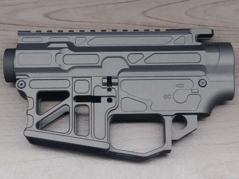 AR-15 Skeletonized Eighty Percent Lower Receiver Set, Upper, Cerakote, For Sale
