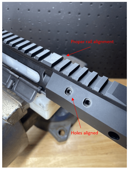 AR-15 Upper Receiver Set Installation Rifle Build, Blemished Lower 80