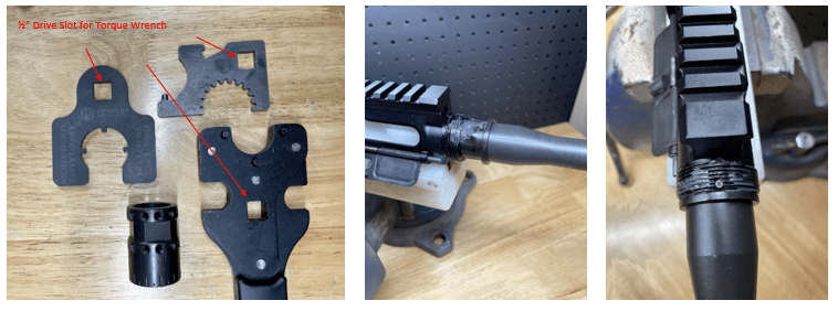 AR-15 Upper Receiver Set Installation, Lower 80