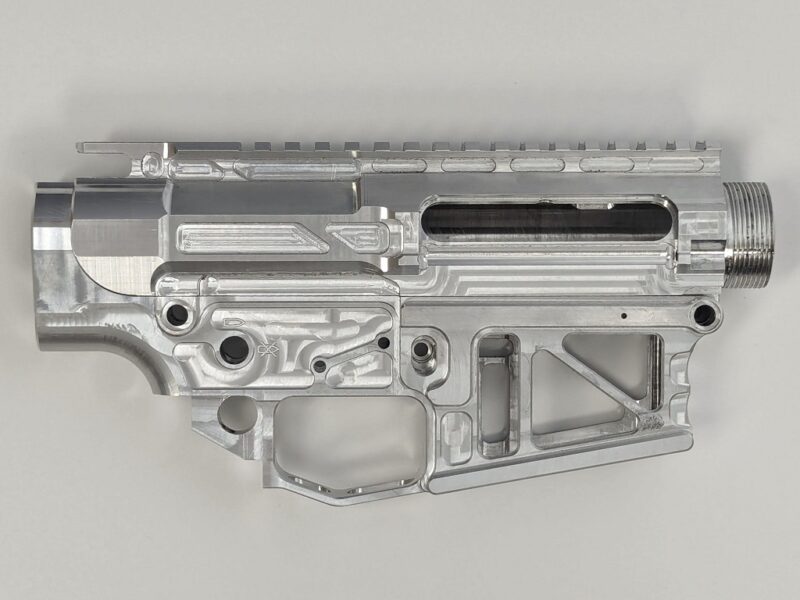 Skeletonized AR-10 308 Gen 1 DPMS Stripped Receiver Set, Billet