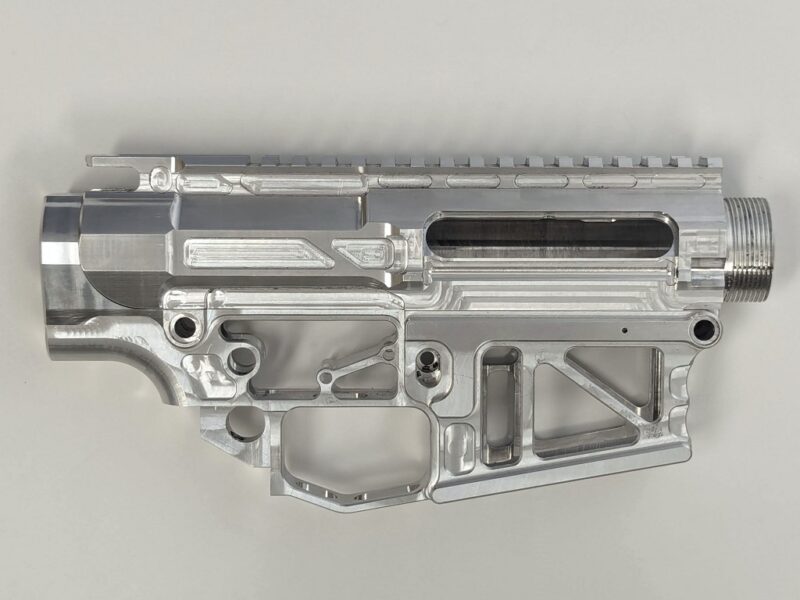 AR10 308 Ultra Lightweight Gen 1 Stripped Receiver Set, Raw, Billet, Build