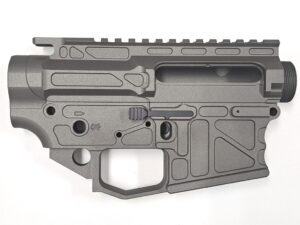 AR-15 Stripped Cerakoted Ambidextrous Receiver Set, Lightweight, Billet