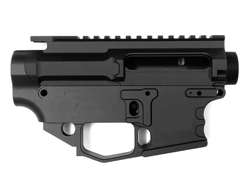 Anodized AR9 80% Lower Receiver Set, With Upper, Colt