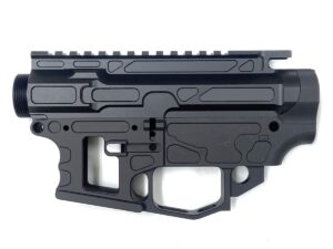 LW-Skeletonized AR-9 80% Upper Lower Set Colt Mags