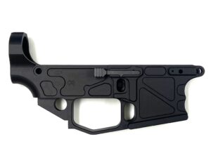 Lightweight Ambi AR-9 80% Lowers Receiver, Colt 9mm, Anodized Billet