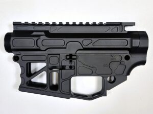 LW-Skeletonized AR-15 80% Receiver Set Billet