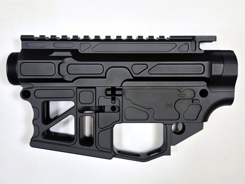 LW-Skeletonized AR-15 80% Receiver Set Billet