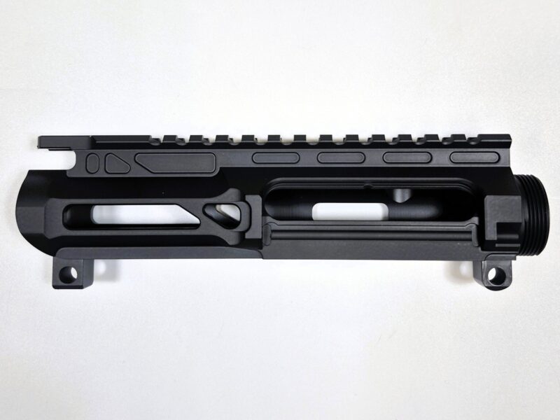 Skeletonized AR-15 Upper Receiver Stripped Billet - Image 2