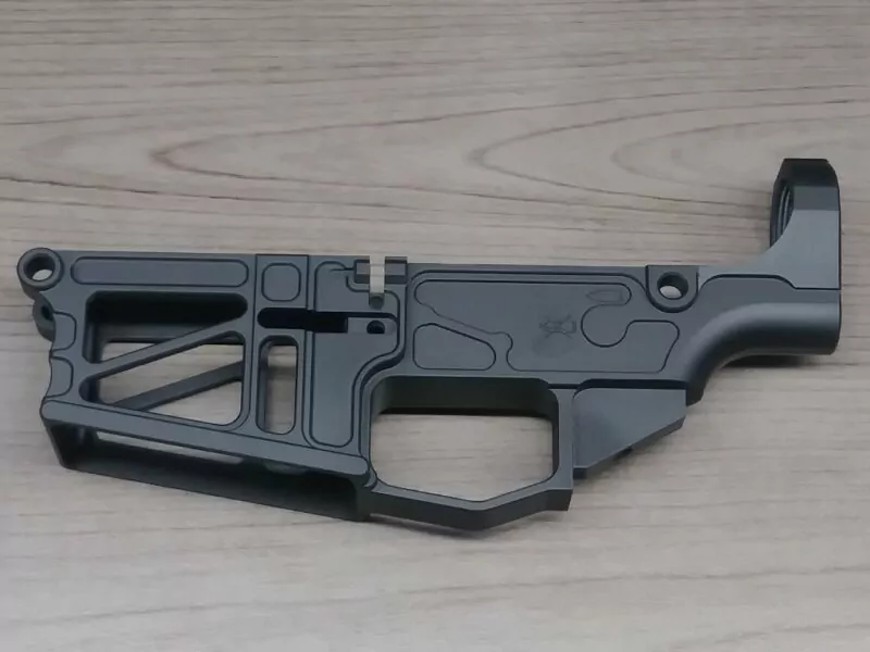 Anodized Dpms Skeletonized 80 Lower Receiver, Blems, In Stock.