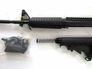 AR-15 Rifle Kit 5.56 M4 16 Inch Chrome-Lined