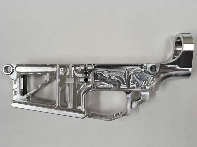 80 Percent Lower Gen 1 DPMS 308 Receiver, Skeletonized Billet, Raw
