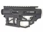 Ultra Skeletonized AR 15 Anodized Stripped Receiver Set