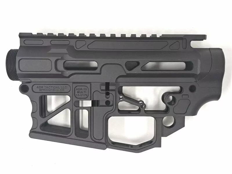 Ultra Skeletonized AR 15 Anodized Stripped Receiver Set