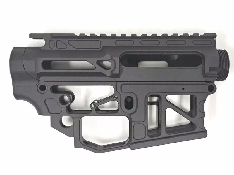 Stripped Ultra Skeletonized AR15 Sk Receiver Set