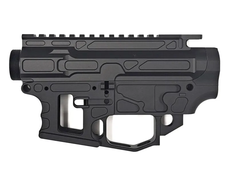 LW-Ultra Skeletonized AR-9 80% Receiver Set Colt Mags