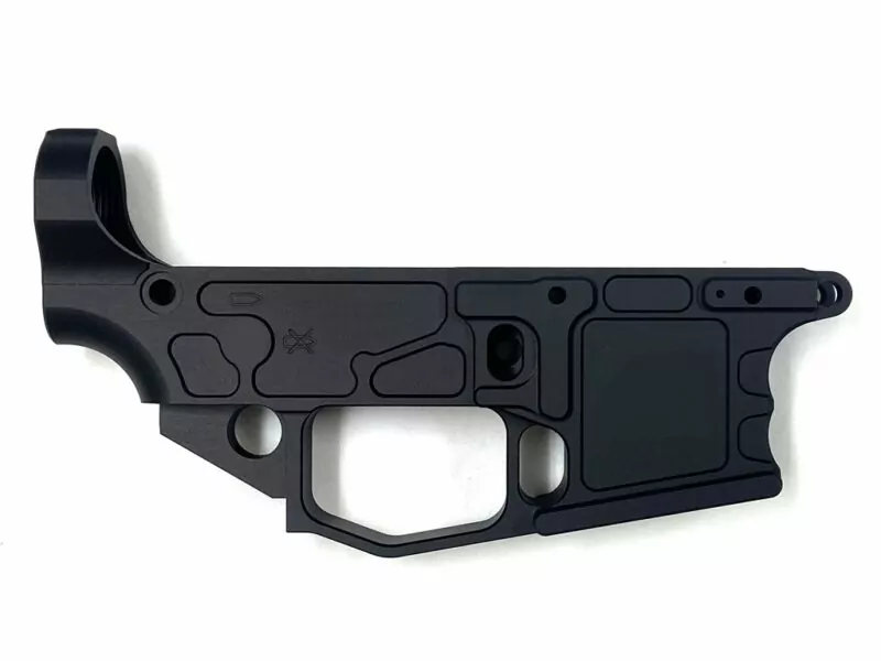 Lightweight AR9 Eighty Lower Receiver, Colt, Anodized Billet, 9mm
