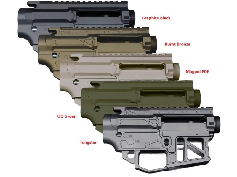LW-Ultra Skeletonized DPMS Type AR-10 .308 80% Receiver Set - Image 4